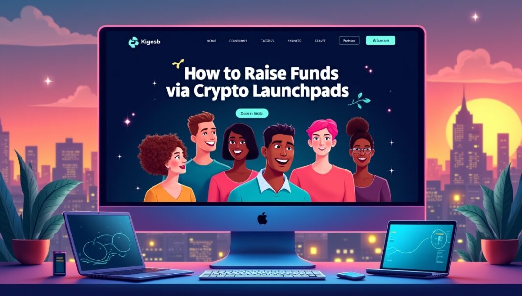 How to Raise Funds via Crypto Launchpads | Step-by-Step Guide