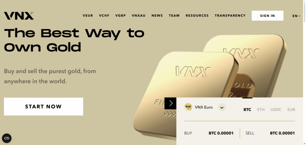 VNX Gold (VNXAU)