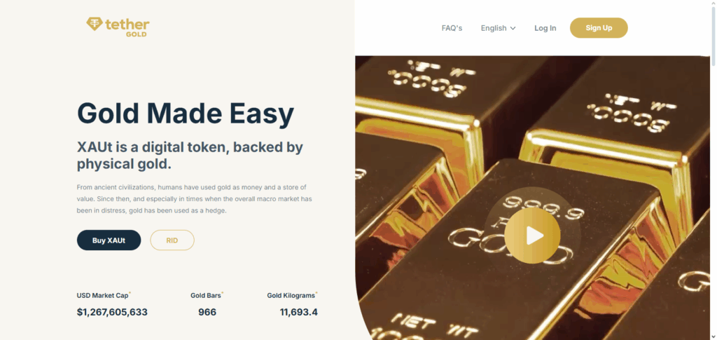 Tether Gold (XAUT)