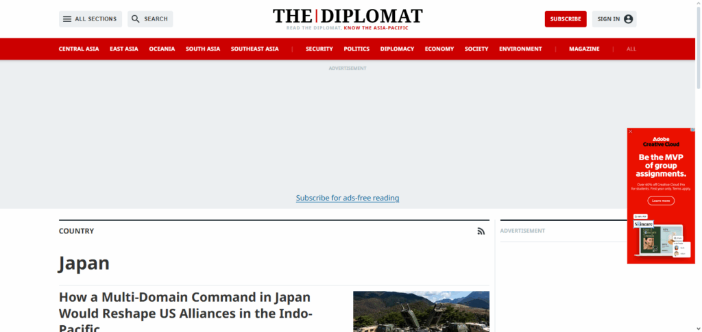8.The Diplomat – Japan