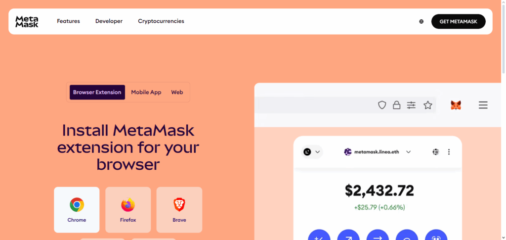 Step 1: Install and Set Up MetaMask