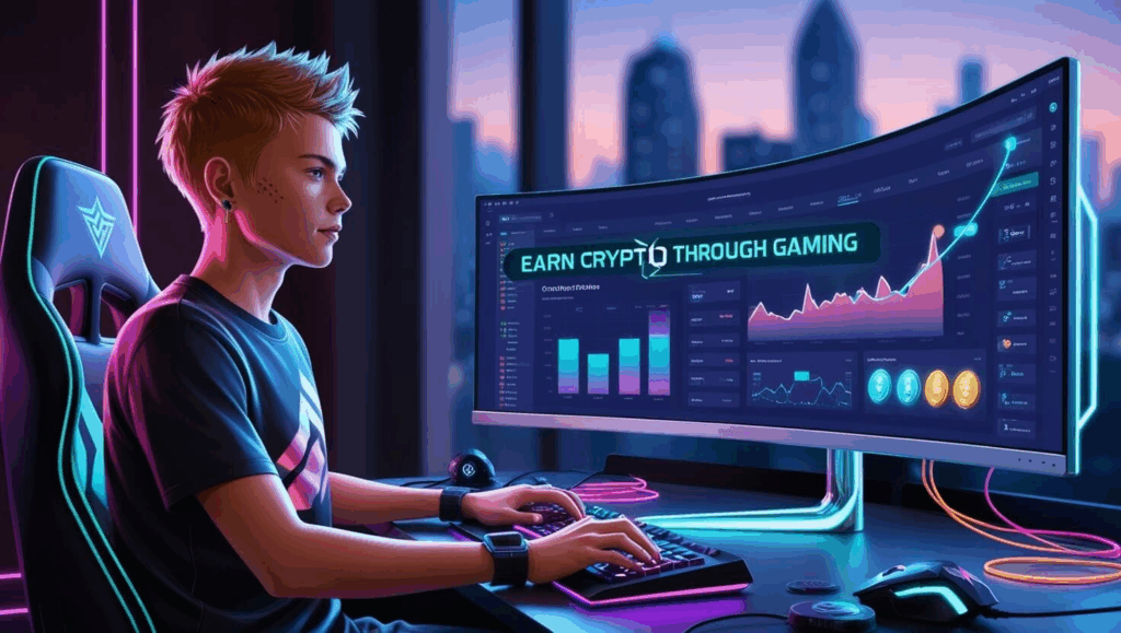 How To Earn Crypto Through Gaming Step-by-Step