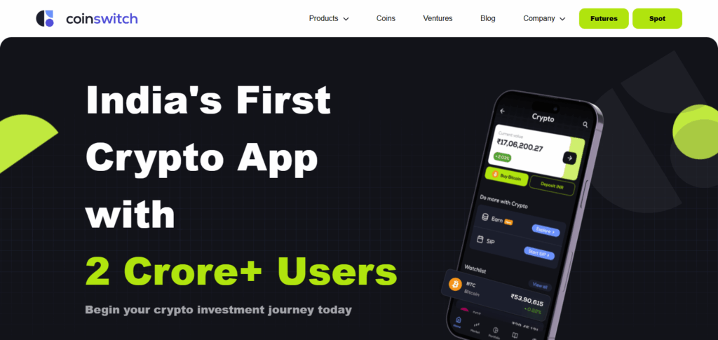 CoinSwitch Kuber