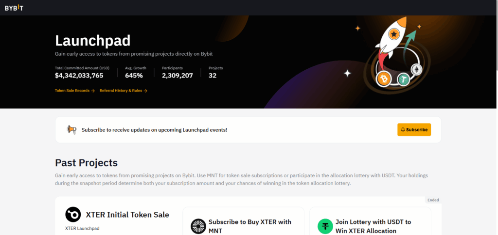 Bybit Launchpad
