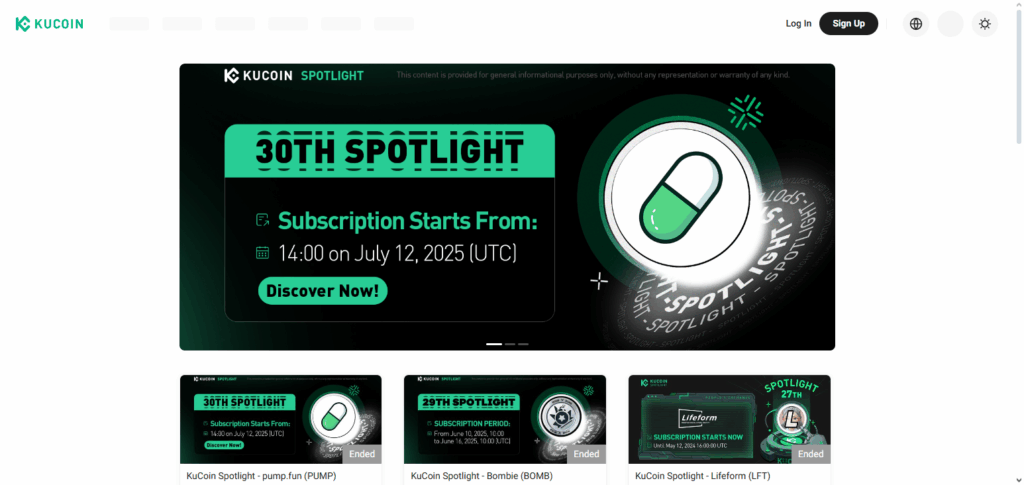 KuCoin Spotlight