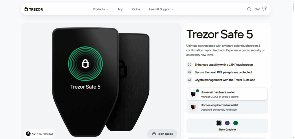 Trezor Safe 5