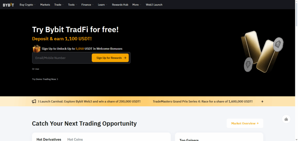 Step 1: Create & Fund Your Bybit Account