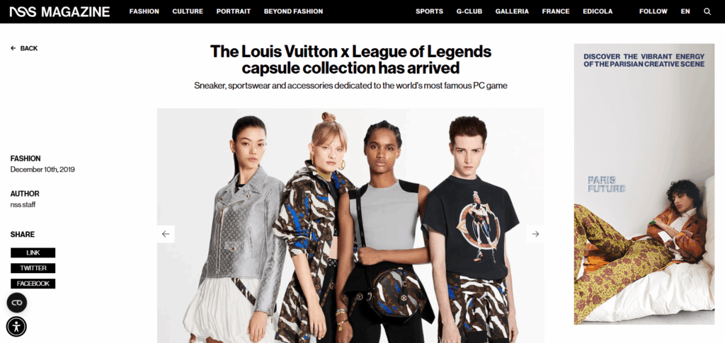 Louis Vuitton x League of Legends
