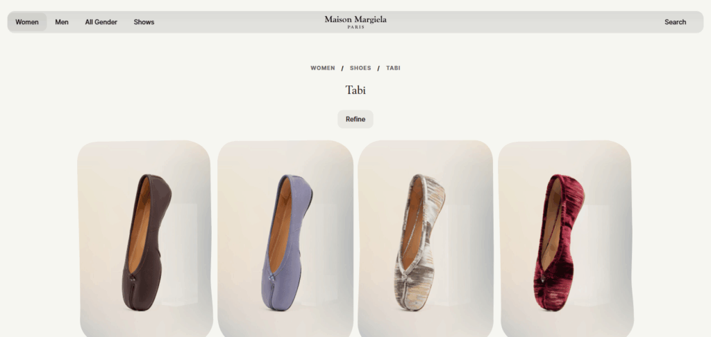 Maison Margiela x Meta Tabis