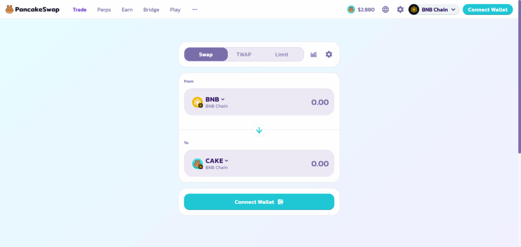 Setup of the Liquidity Pool