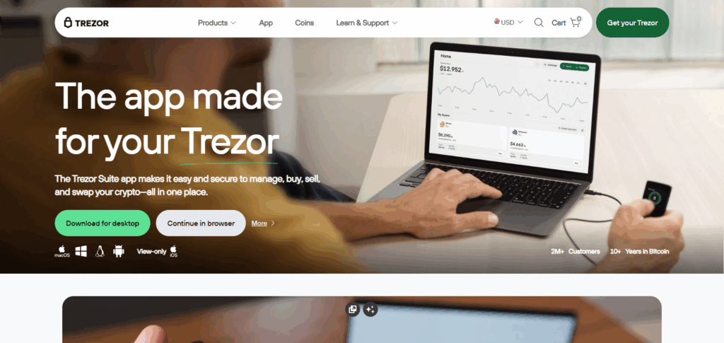 Trezor Suite