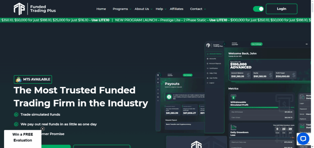 Funded Trading Plus