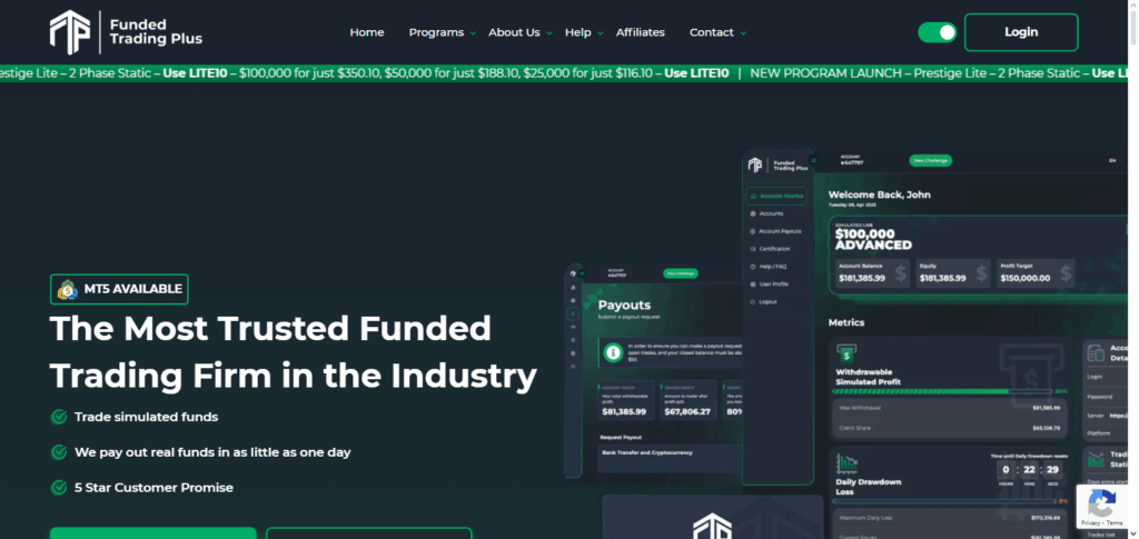 Funded Trading Plus