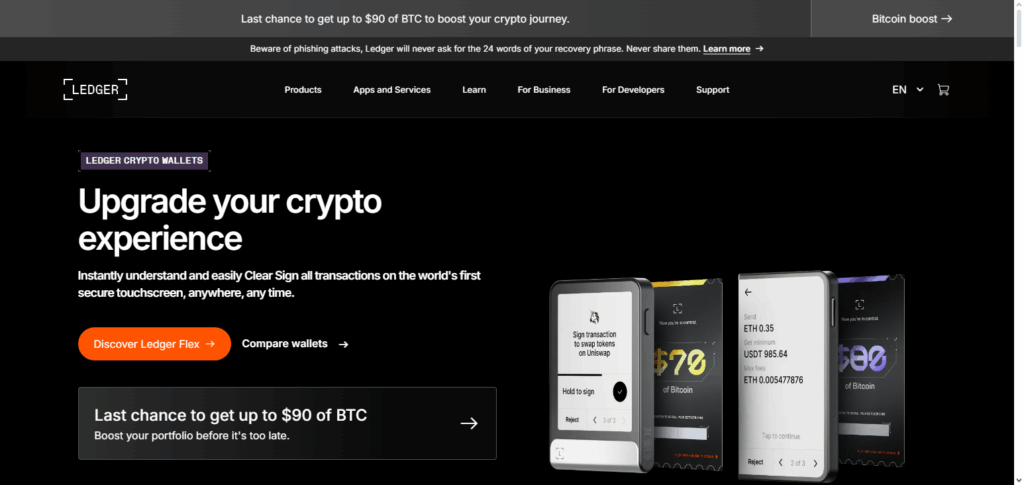 Transfer the BTC