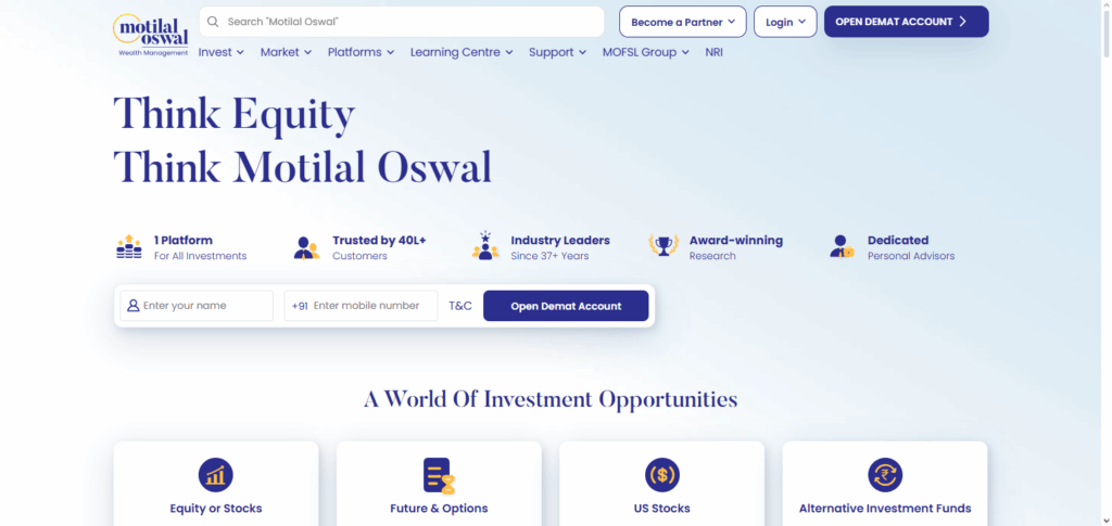 Motilal Oswal Trading