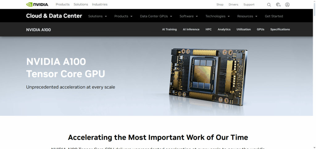 NVIDIA A100