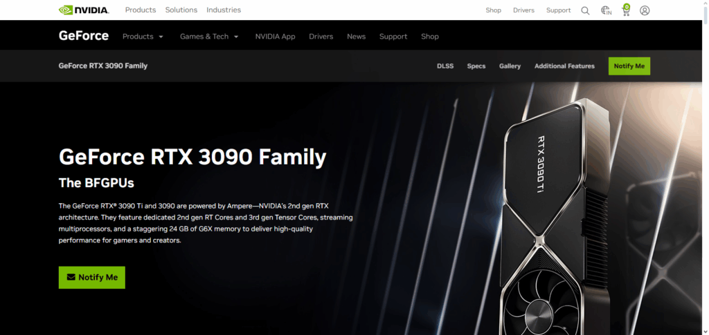 NVIDIA RTX 3090 Ti