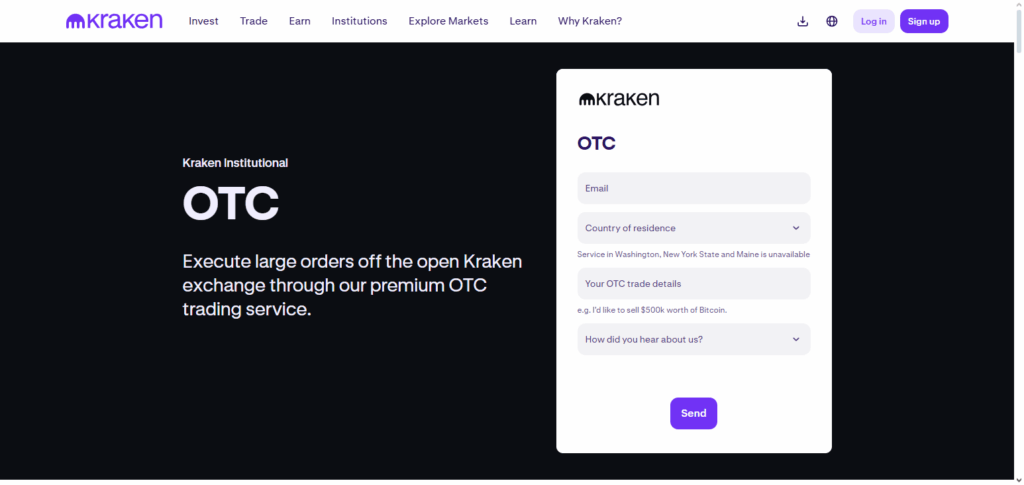 Kraken OTC
