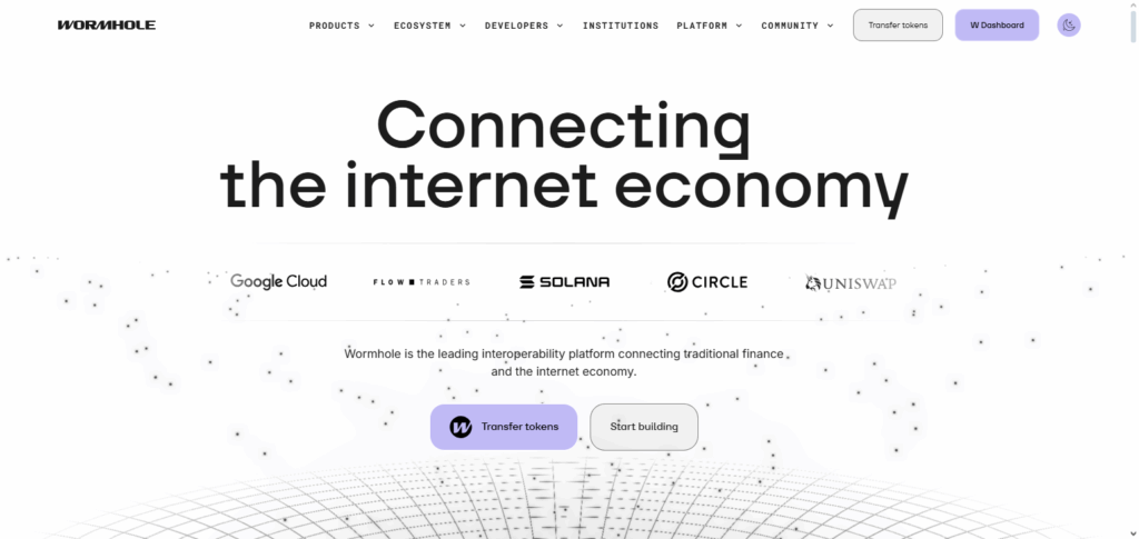 Step 1: Head over to the Wormhole Bridge Website