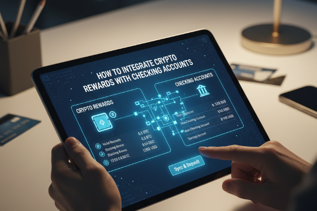 How to Integrate Crypto Rewards with Checking Accounts