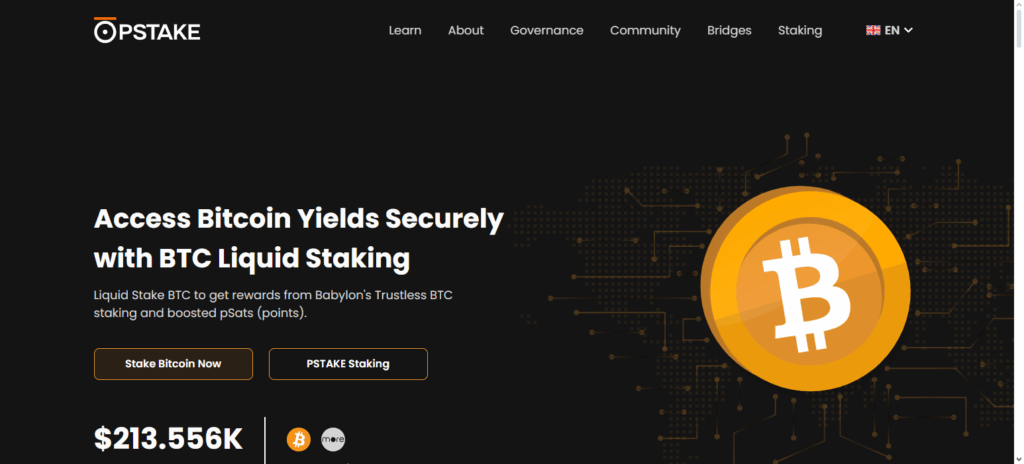 pSTAKE Finance