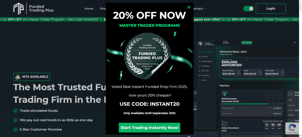 Funded Trading Plus