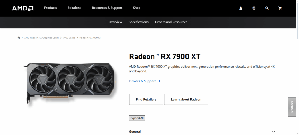 AMD Radeon RX 8900 XT