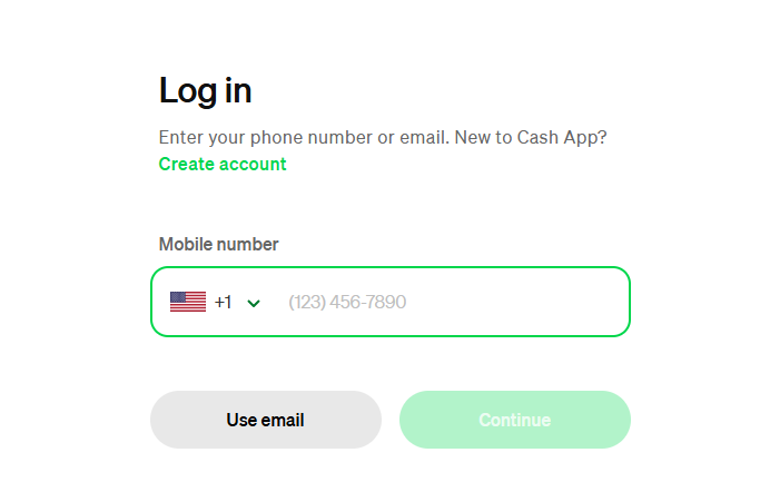 Step 1: Open Cash App
