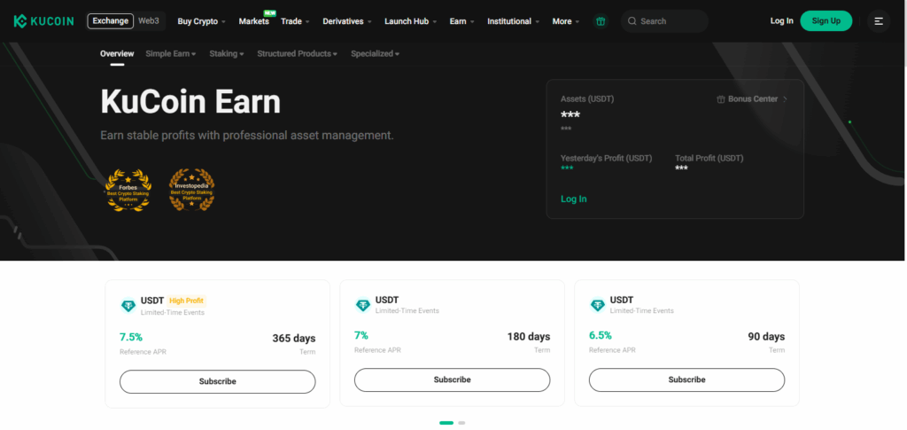 KuCoin Earn