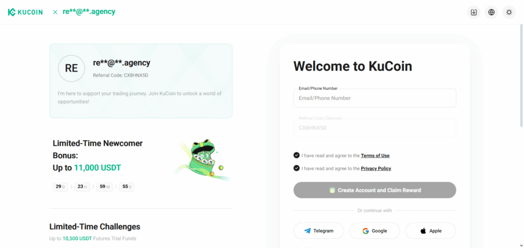 Step 1: Create and Verify Your KuCoin Account