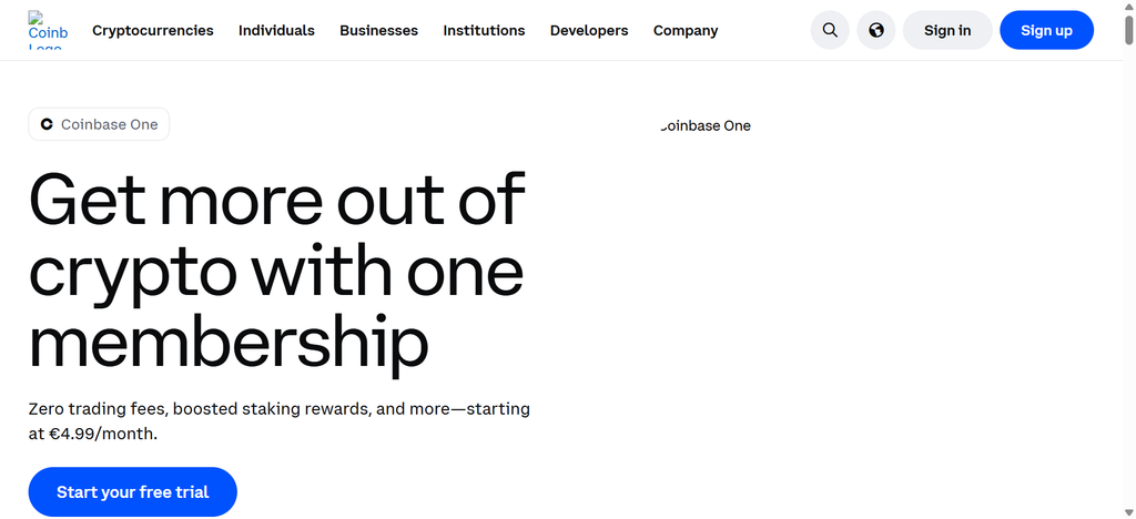 Coinbase One