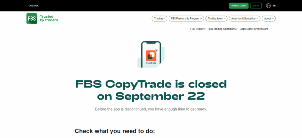 FBS CopyTrade