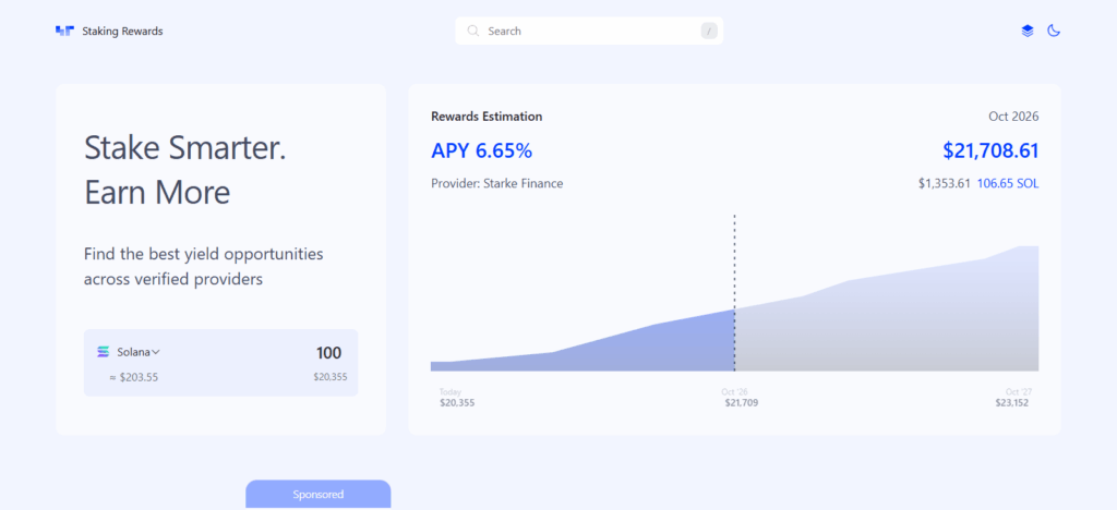 Step 4: Choose the Amount to Stake