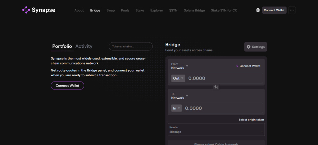 Step 3: Move Your USDT Via The Bridge