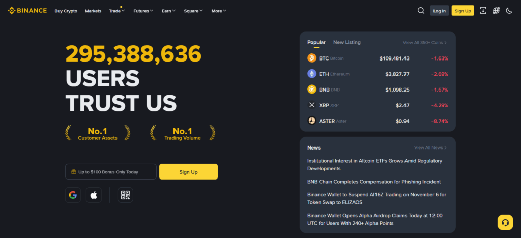 Step 1: Choose a Trusted Exchange