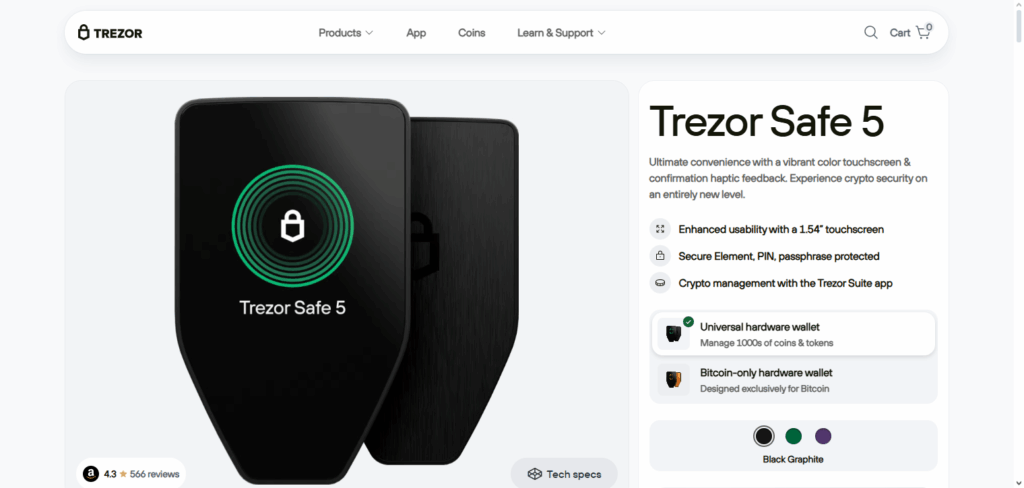 Trezor Safe 5