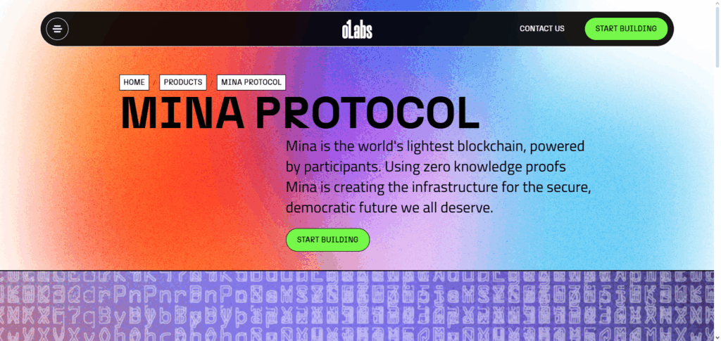 Mina Protocol (O(1) Labs)