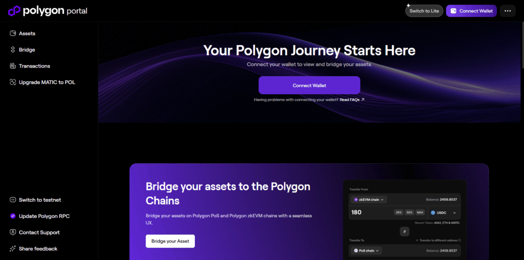 Step 1: Connect Your Wallet