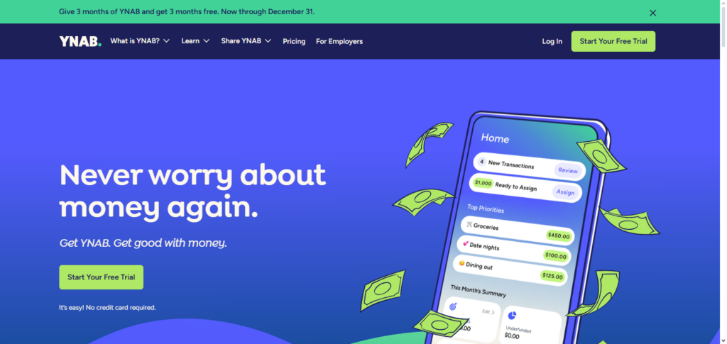 YNAB (You Need A Budget)
