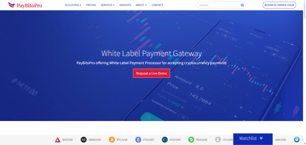PayBito Merchant Gateway