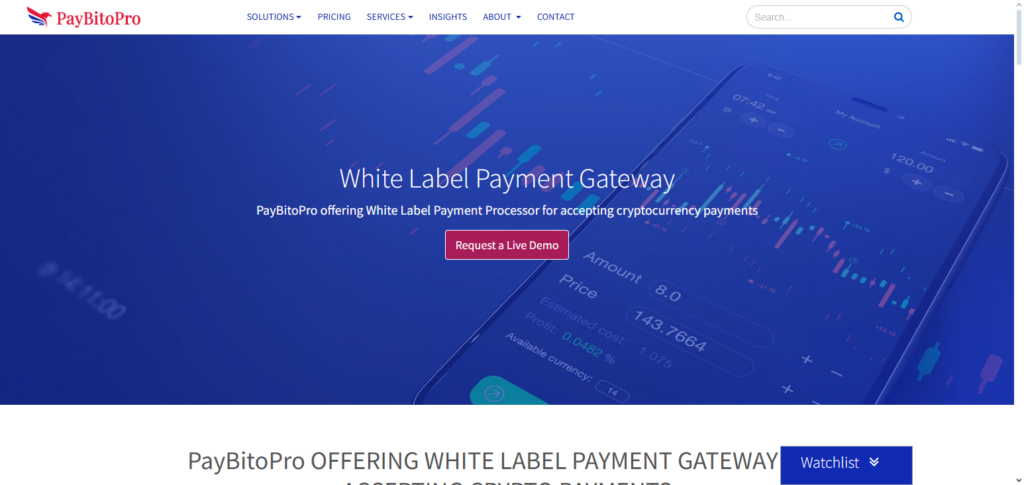 PayBito Merchant Gateway