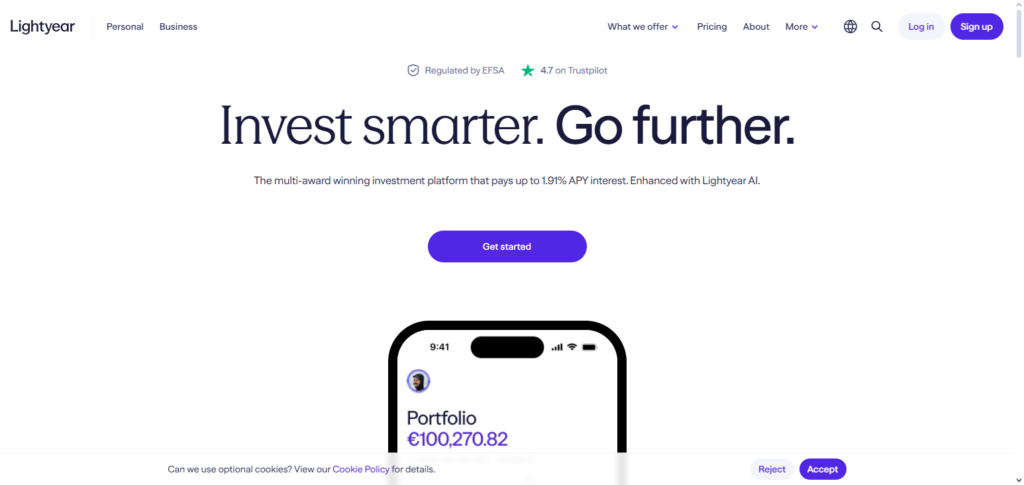 Lightyear Cash Account