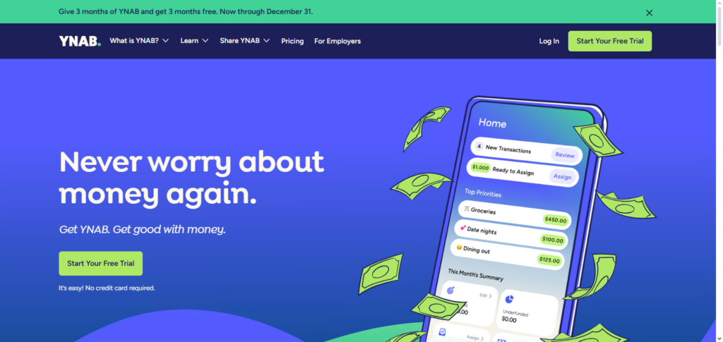 YNAB (You Need A Budget)