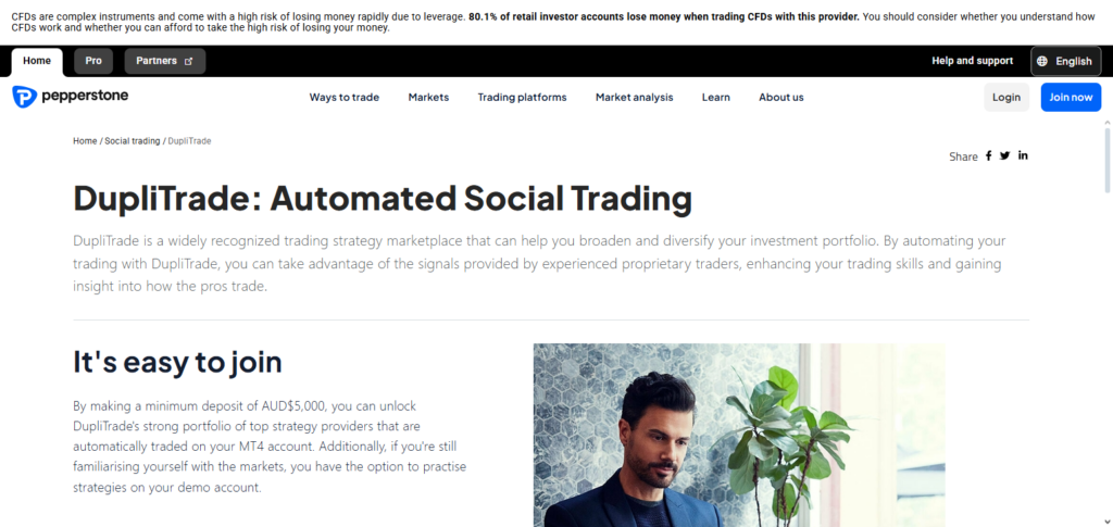 Pepperstone (DupliTrade)
