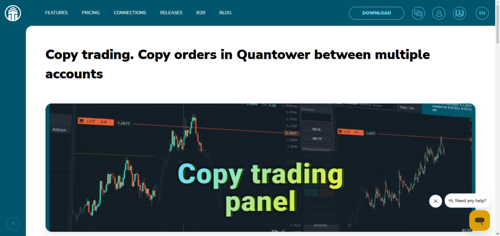 Quantower Copier