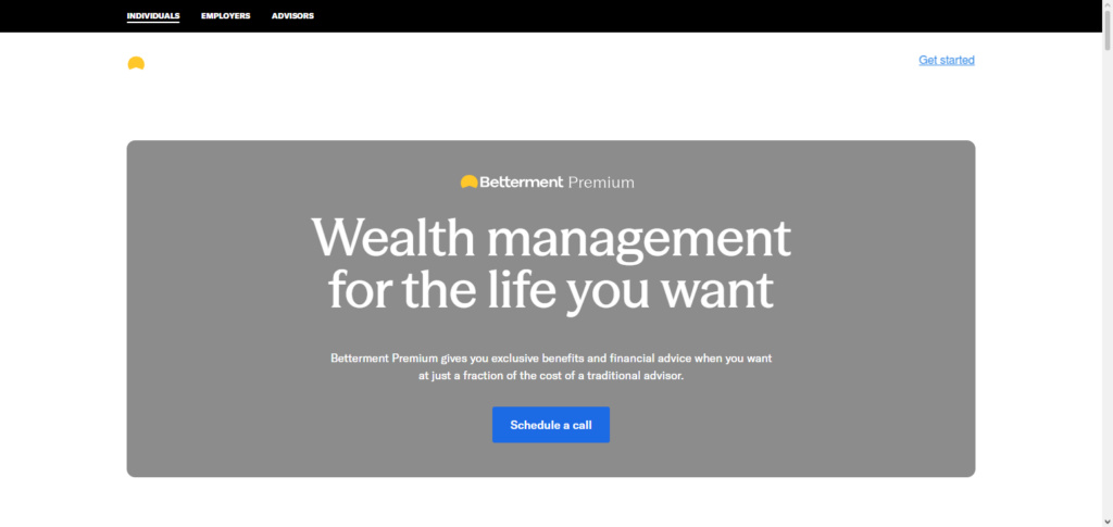 Betterment Premium
