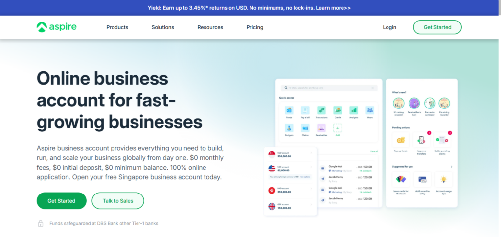 Aspire Business Account