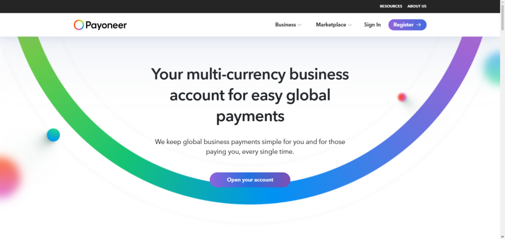 Payoneer Global Account