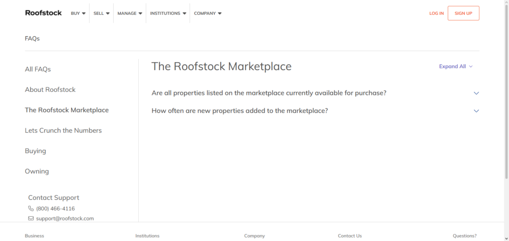 Rooofstock Marketplace