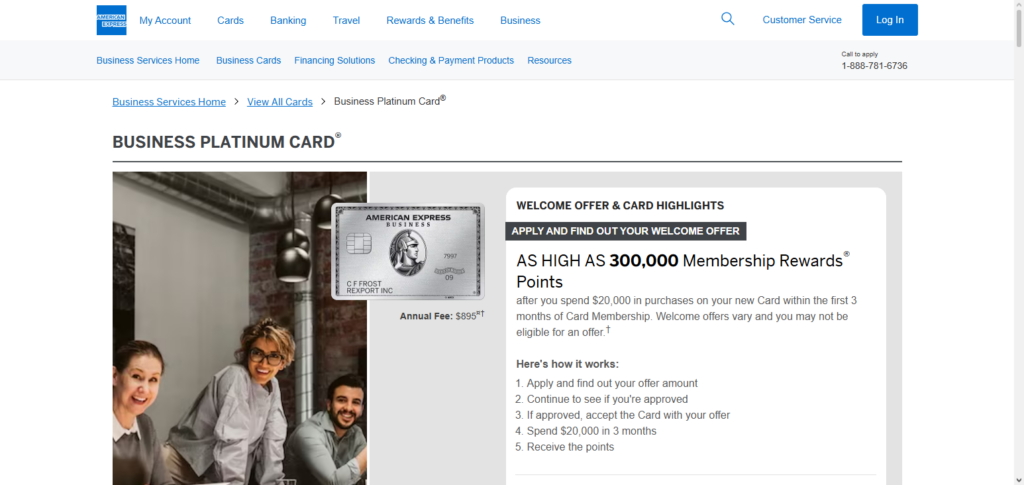 American Express Business Platinum Card